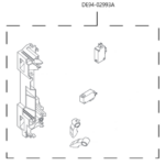 de94-02993a-assy-body-latch-ce283dnr-bwt-m1717n-nc20-mg28f301tak-fa-ver-00